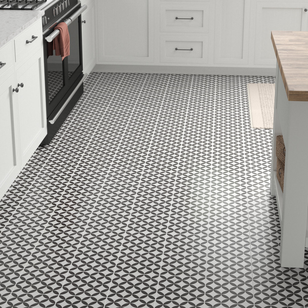 Encausto 8" x 8" Porcelain Field Tile Itona Tile 