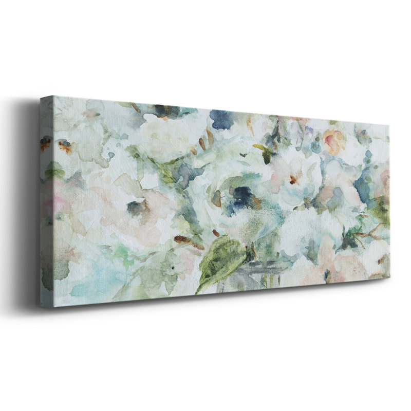 «Blooming Softly On», reproduction sur toile, H 20 po x l 50 po x P 1,5 po
