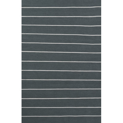 Geometric Area Rug in Gray