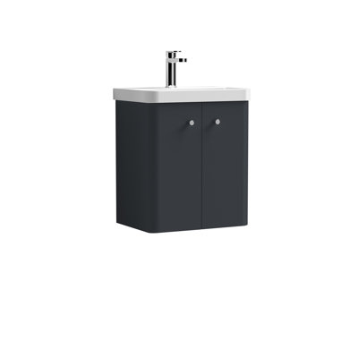 Core 505mm Single Bathroom Vanity with Drop In Basin