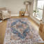 Tapis lavable antidérapant 5 x 7 po Vintage Bohemia