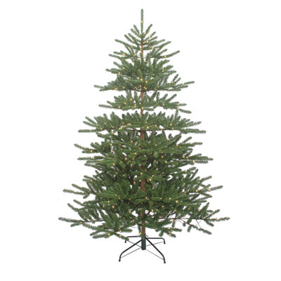 Arbre de Noël artificiel pin vert 7 pi avec 500 lumières DEL