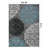 Padowski Floral Gray/Blue/Black Area Rug-1364761532