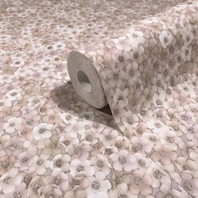 Galerie Fashion Icon Floral Wallpaper, Pink