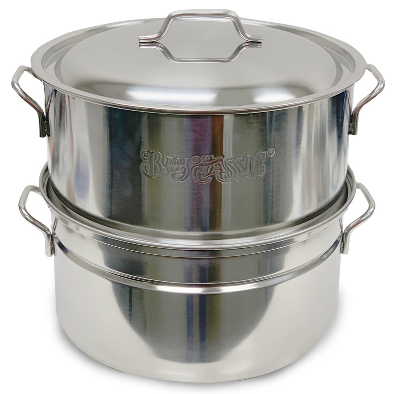 Bayou Classic Bayou Stainless Steel Steamer Pot