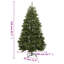 210cm H Artificial Christmas Tree