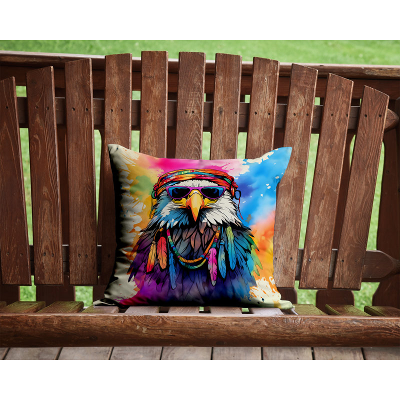 Coussin Hippie, H 14 po x l 14 po