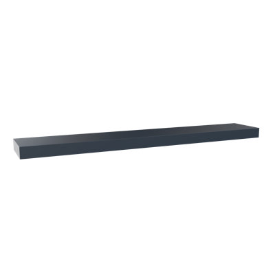 Painted Wood Floating Shelf