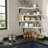 Country-Style White Wooden Corner Floating Shelving Set (4 Pieces), Wall-Mounted Storage And Display Shelves, Suitable For Home Décor, Kitchen, Bathroom, And Office Spaces.-1595565466