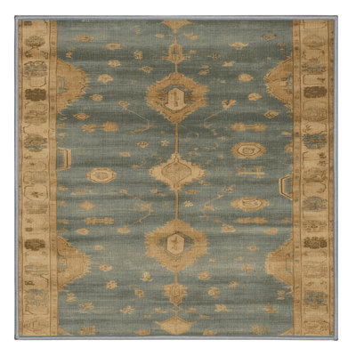 Machine Washable Overdyed Brown Area Rug