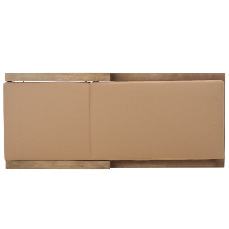 Lanai Outdoor Chaise Lounge, Brown
