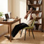 Chaise d'appoint rembourrée en similicuir Chardee-563054729
