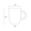 Tasse à café en grès céramique 11,2 oz Pistache Coup - Va au micro-ondes, au four et au lave-vaisselle, par Porto Brasil-107402447