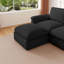 Canapé modulaire Cloud Couch avec tissu chenille et méridienne mobile-2058233561