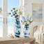 Vase en verre bleu Catalina-89107418