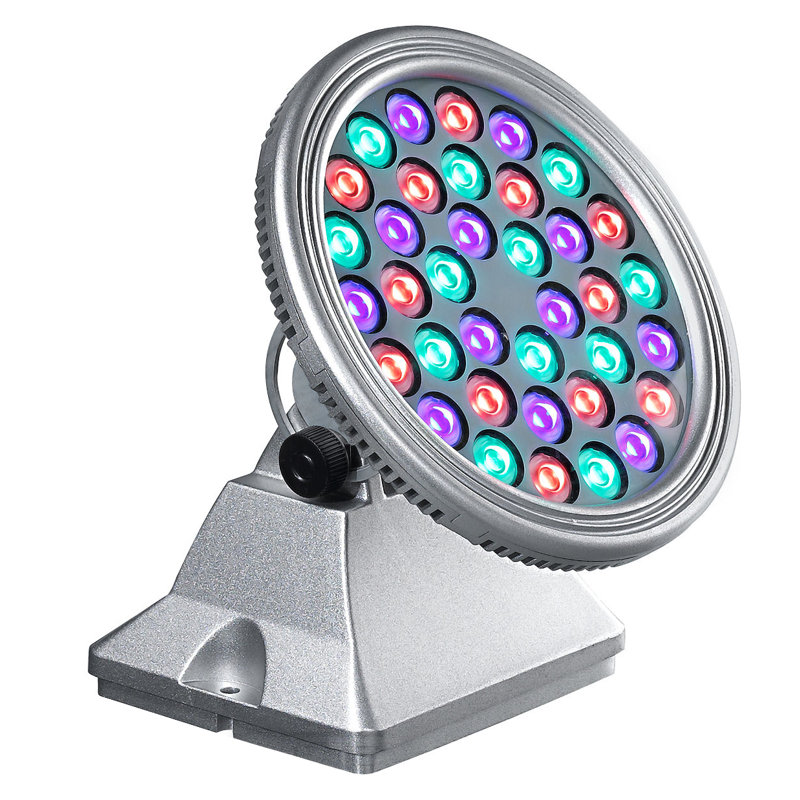 Beckenham Silver Integrated LED Aluminum Flood Light