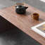 Black walnut solid wood minimalist study desk-1890229965