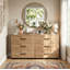 Table de chevet plus large 21,7 "avec station de charge, table de chevet-128924437-130812915