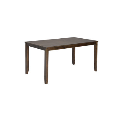 Wooden Dining Rectangular Table, Kitchen Table For Small Space, 4 Person Dining Table