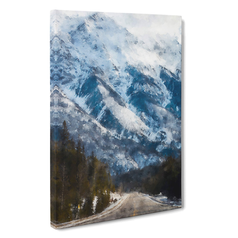 The Canadian Rockies - Wrapped Canvas, 76cm H x 50cm W x 3cm D