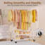 Bonville Adjustable Rolling Clothing Rack-1259731668