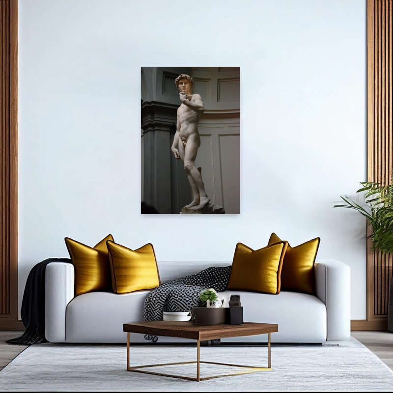Reproduction d'art David, H 24 po x l 16 po