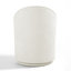 Chaise rembourrée d'appoint en chenille beige-111969058