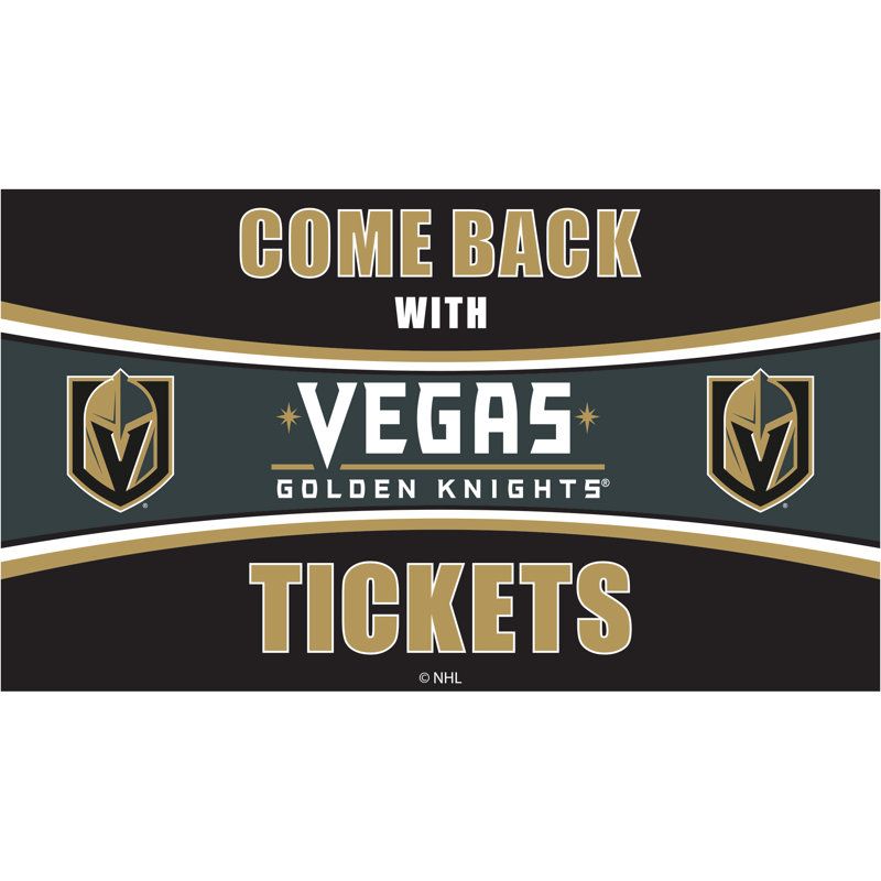 Paillasson en PVC, LNH Golden Knights de Las Vegas