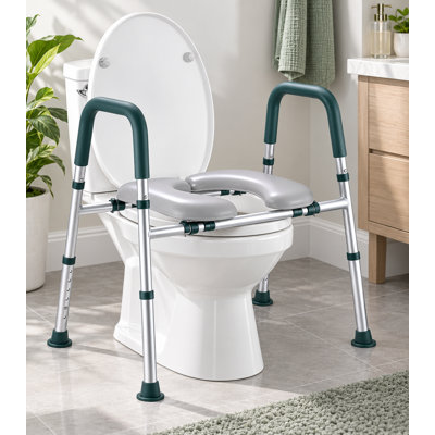 Abattant de toilette avec poignées