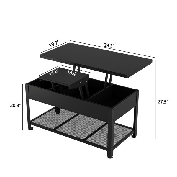 Folding Lift-top Multifunctional Table