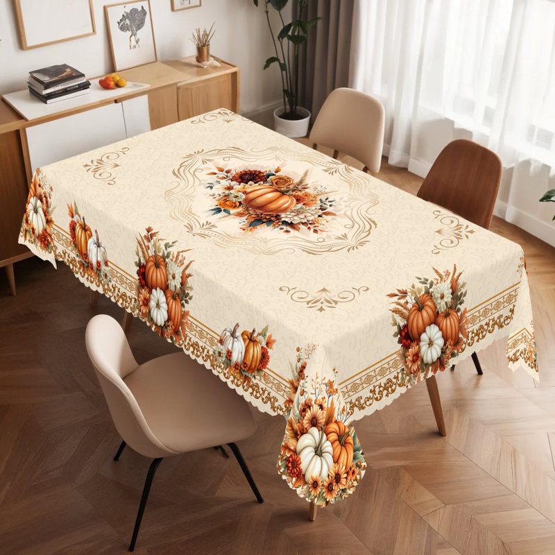 Nappe automne-hiver 140 x 180 cm Rectangle saisonnier, L 70,87 po x l 55,12 po