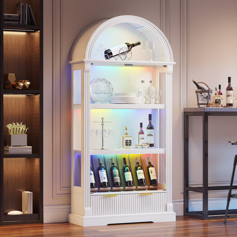 Display Cabinet, White