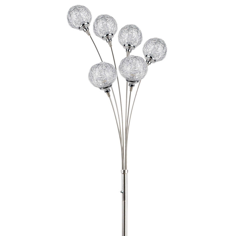 Aalayjah 180cm Silver Novelty Floor Lamp