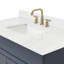 Meuble-lavabo sur pied simple 42 po avec plateau en quartz Hamlet-94003708