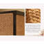 Garde-robe de luxe en rotin clair
