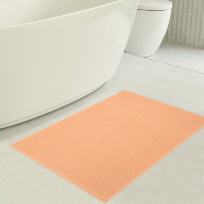 Eider & Ivory, 100% Cotton Slip Resistant Bath Mat Rugs for Bathroom and Kitchen