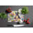 Decorating Easter Staffordshire Bull Terrier Glass Cutting Board