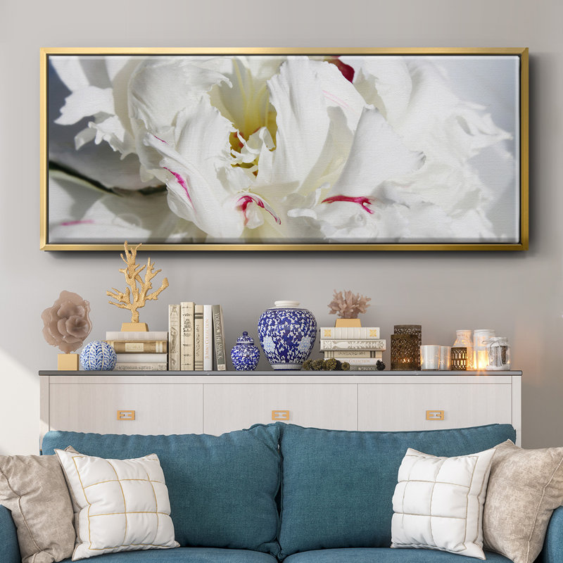 Breathless I- Framed Canvas, 24" H x 60" W