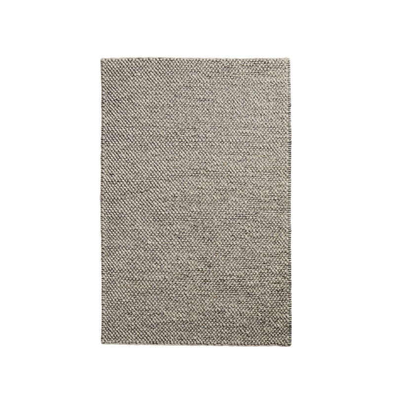 Dark Gray Tact Rug, Rectangle 2'9" x 4'5"