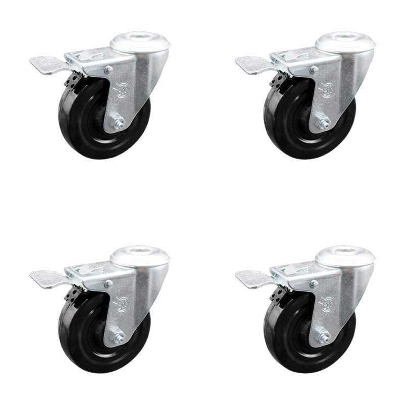Hard Rubber Caster