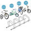 Steel Freestanding Multi-Use Bike Rack