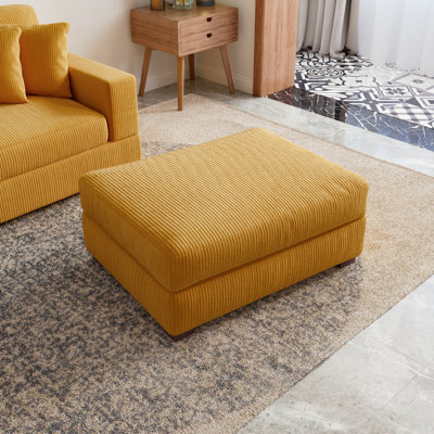 105.9cm Wide Square Solid Colour Standard Ottoman
