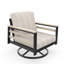 Ensembles de mobilier d'extérieur avec fauteuil pivotant et canapé avec coussins Sunbrella-1120712330