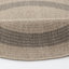 Stockett RoundBoho Jute-Look Beige Brown Area Rug-1837602998