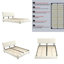 Lit plateforme grand / très grand avec très grand lit ultra-doux-380950093-380950083