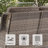 Deeomninia 4-Piece All Weather Wicker Patio Conversation Set With Swivel Gliders And Split Fire Pit Table