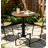 Anguel Pine Round Solid Wood Top with Iron Base Dining Table-839709727