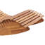 BRESCIA PREMIUM 176cm Long Acacia Single Chaise with Cushions-116498090
