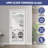 80"H 10-Lite Clear Glass And Solid Manufactured Wood Primed Slab Door Without Hardware Kit-114366314