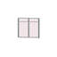 Mickie 2 Door Manufactured Wood Wardrobe-36203383-36213834